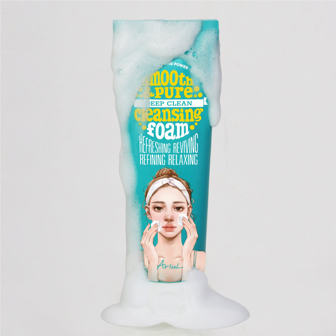 SMOOTH AND PURE DEEP CLEAN CLEANSING FOAM
